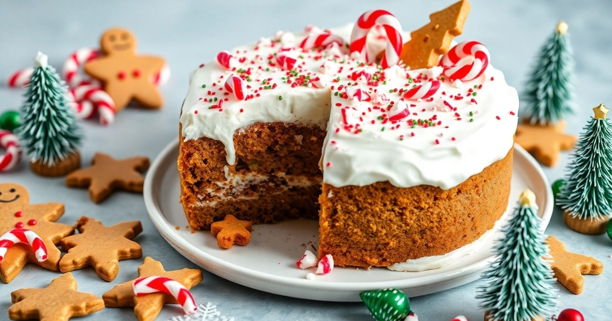 How to Make a Gingerbread Poke Cake: A Perfect Christmas Treat