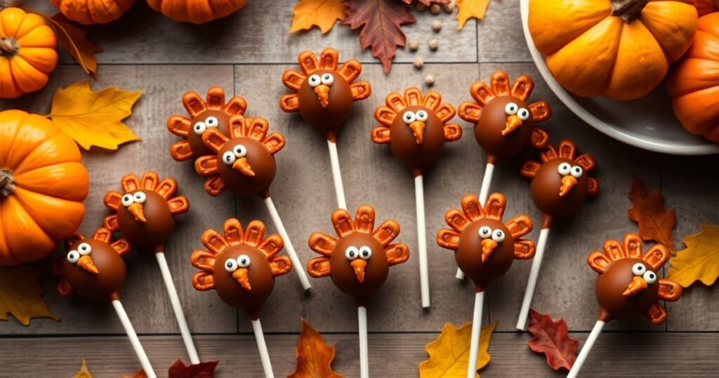 How to Make Perfect Turkey Cake Pops for Thanksgiving