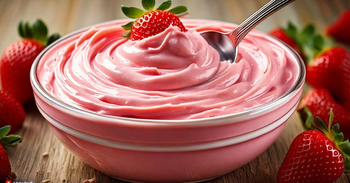 How to Make Strawberry Whipping Cream Frosting Step-by-Step