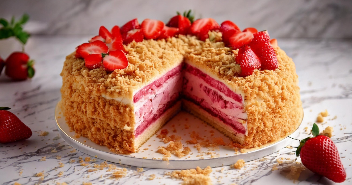 5 Irresistible Secrets to Perfecting the Ultimate Strawberry Crunch Cake