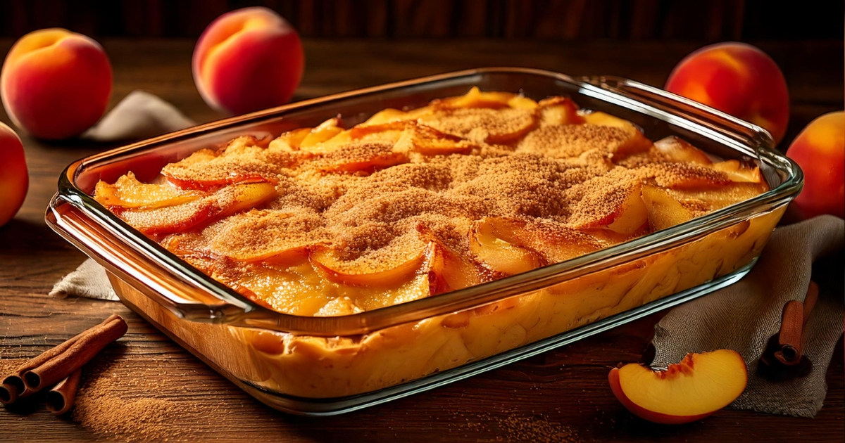 Easy Peach Cobbler with Cake Mix: A Quick and Delicious Dessert Recipe